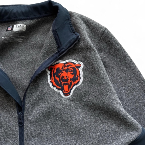 chicago bears fleece lined women’s jacket size XL - Picture 1 of 5